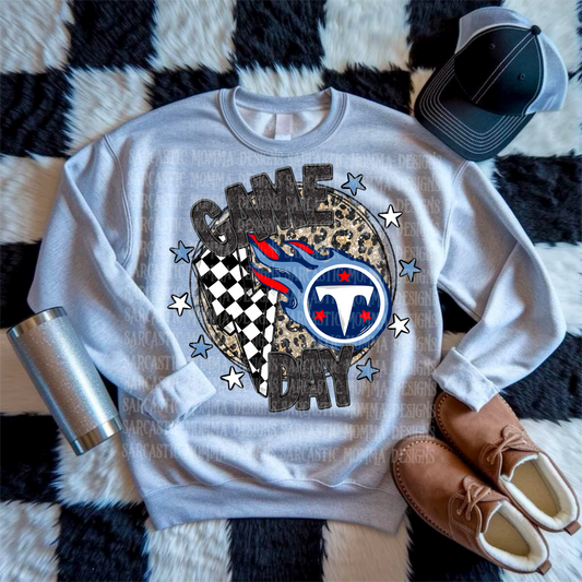 Game Day Circle Titans PNG File