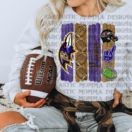 Ravens Brushstrokes PNG File
