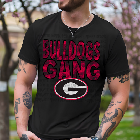 Georgia Bulldogs Gang PNG File