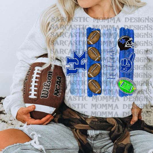 Kentucky Wildcats Brushstrokes PNG File
