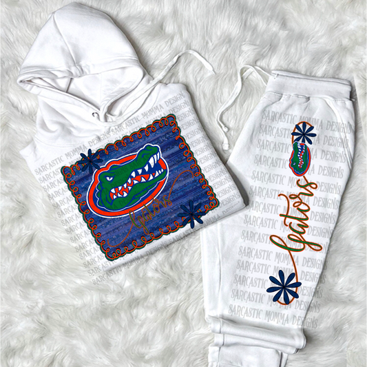 Florida Gators Framed with Matching Sleeve- 2 PNG Files