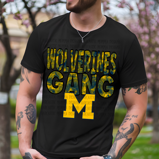 Wolverines Gang PNG File