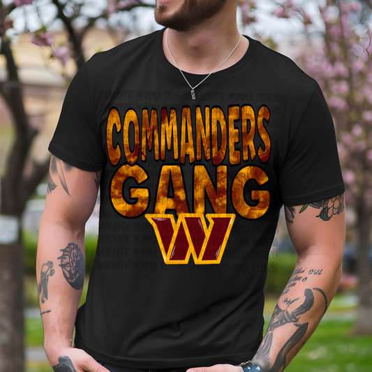 Commanders Gang PNG File
