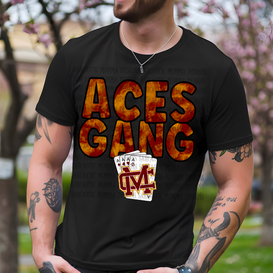 Custom High School Design Gang PNG File