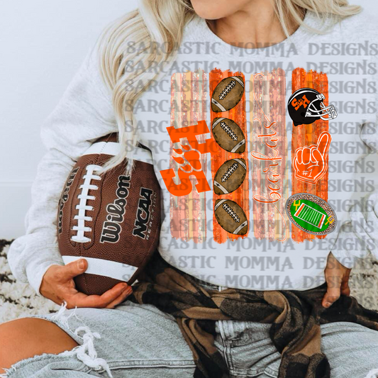 Sam Houston Bearkats Brushstrokes PNG File