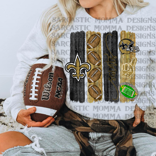 Saints Brushstrokes PNG File