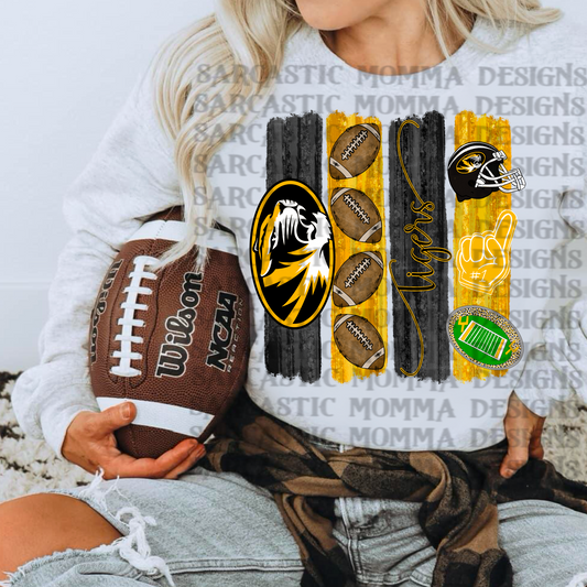 Missouri Tigers Brushstrokes PNG File