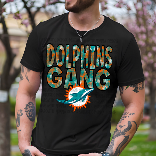 Dolphins Gang PNG File