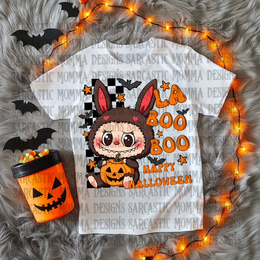 LaBooBoo Happy Halloween Pumpkin PNG File