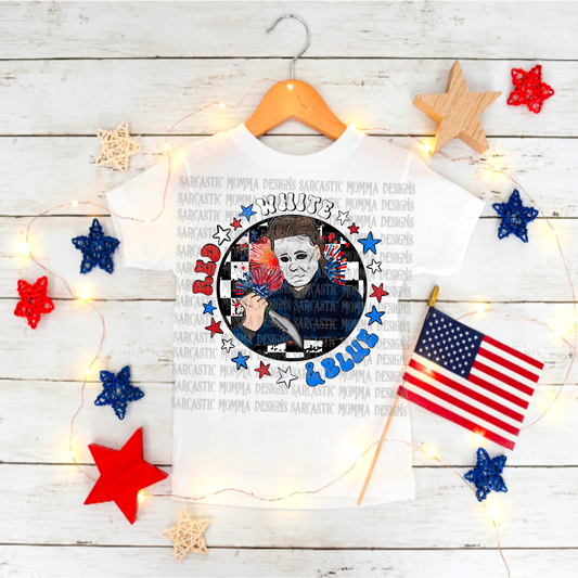 Myers Red White & Blue PNG File