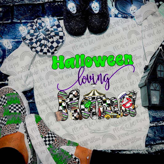 Halloween Loving Mama PNG File