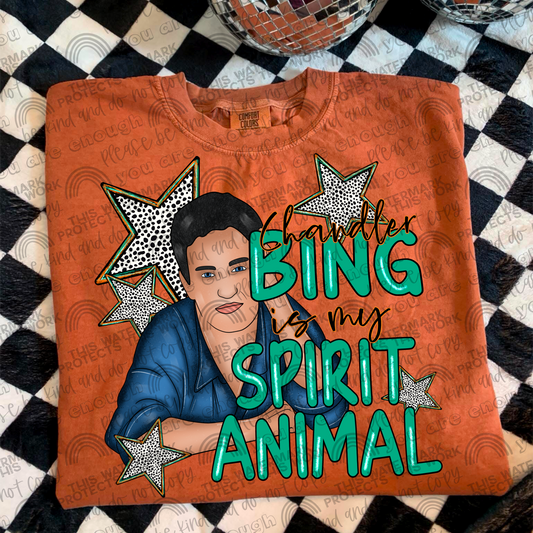 Chandler Bing Is My Spirit Animal PNG File