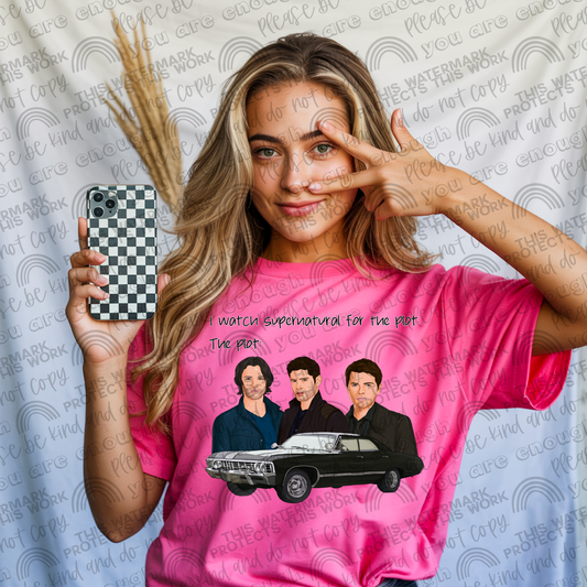 Supernatural Plot PNG File