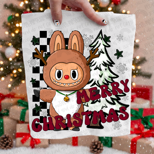 Rudolph Merry Christmas La Bu Bu PNG File