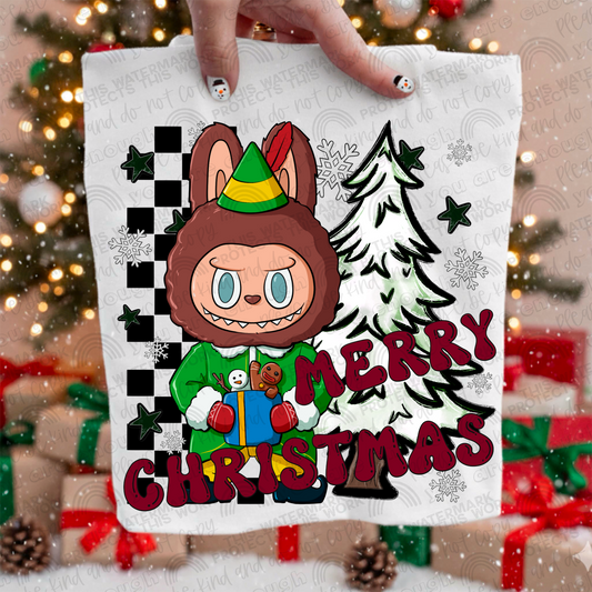 Buddy The Elf Merry Christmas La Bu Bu PNG File