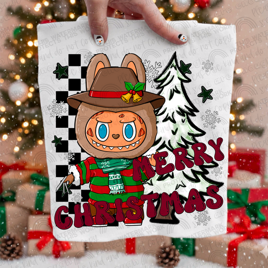 Freddy Merry Christmas La Bu Bu PNG File