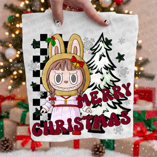 Annabelle Merry Christmas La Bu Bu PNG File