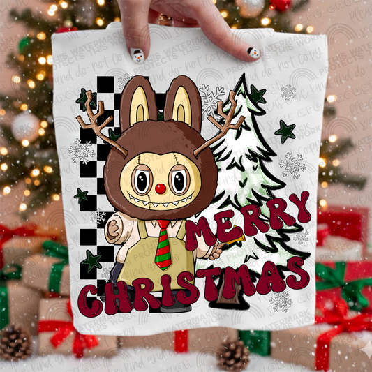 Leatherface Merry Christmas La Bu Bu PNG File