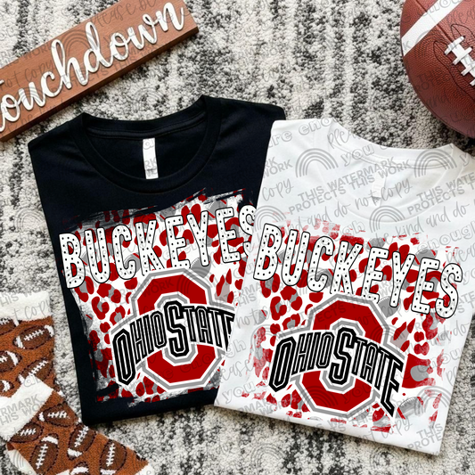 Ohio St Buckeyes Leopard PNG File