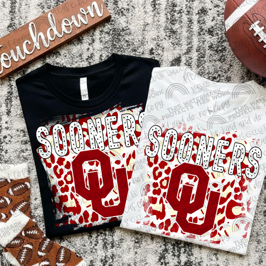 Oklahoma Sooners Leopard PNG File