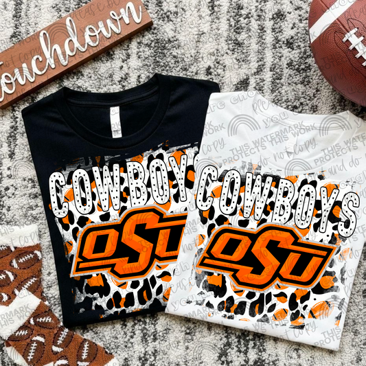 OSU Cowboys Leopard PNG File