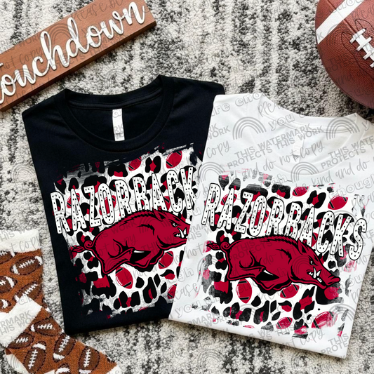 Arkansas Razorbacks Leopard PNG File