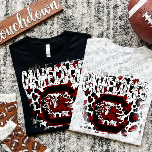 South Carolina Gamecocks Leopard PNG File