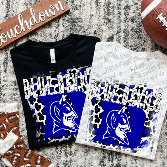 Duke Blue Devils Leopard PNG File