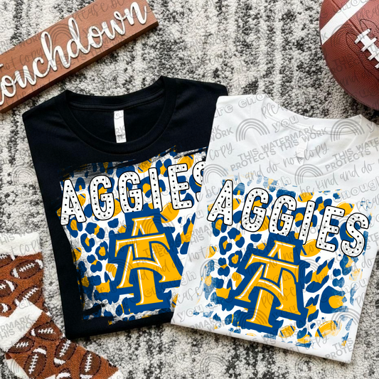 NC A&T Aggies Leopard PNG File