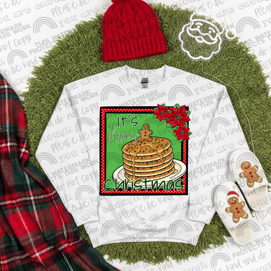 It’s Flipping Christmas PNG File