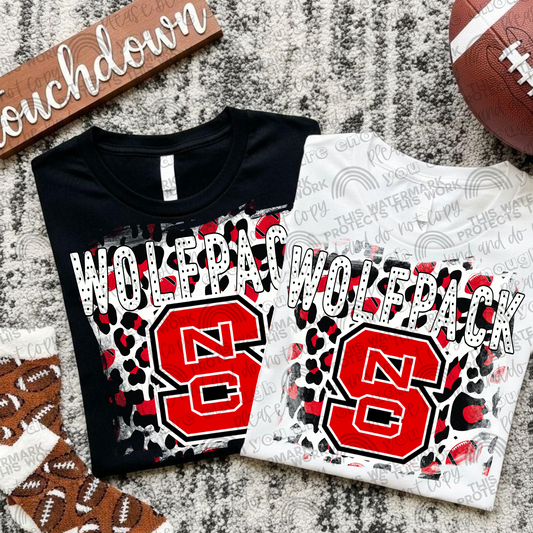 NC State Wolfpack Leopard PNG File