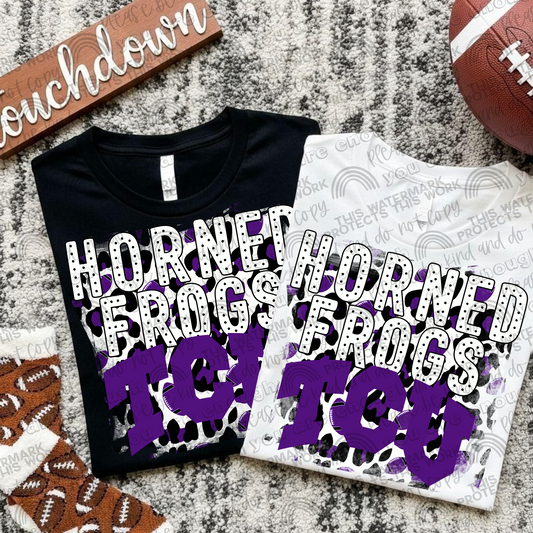 TCU Horned Frogs Leopard PNG File