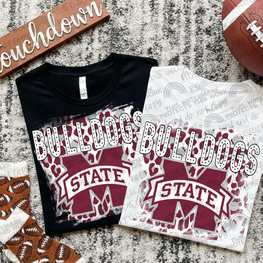 Mississippi State Bulldogs Leopard PNG File