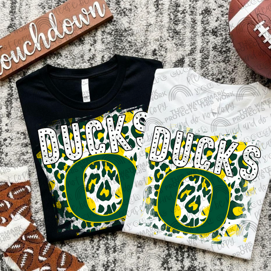 Oregan Ducks Leopard PNG File