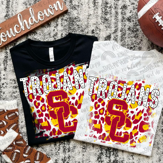 USC Trojans Leopard PNG File