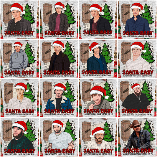Santa Baby Bundle- 16 PNG Files