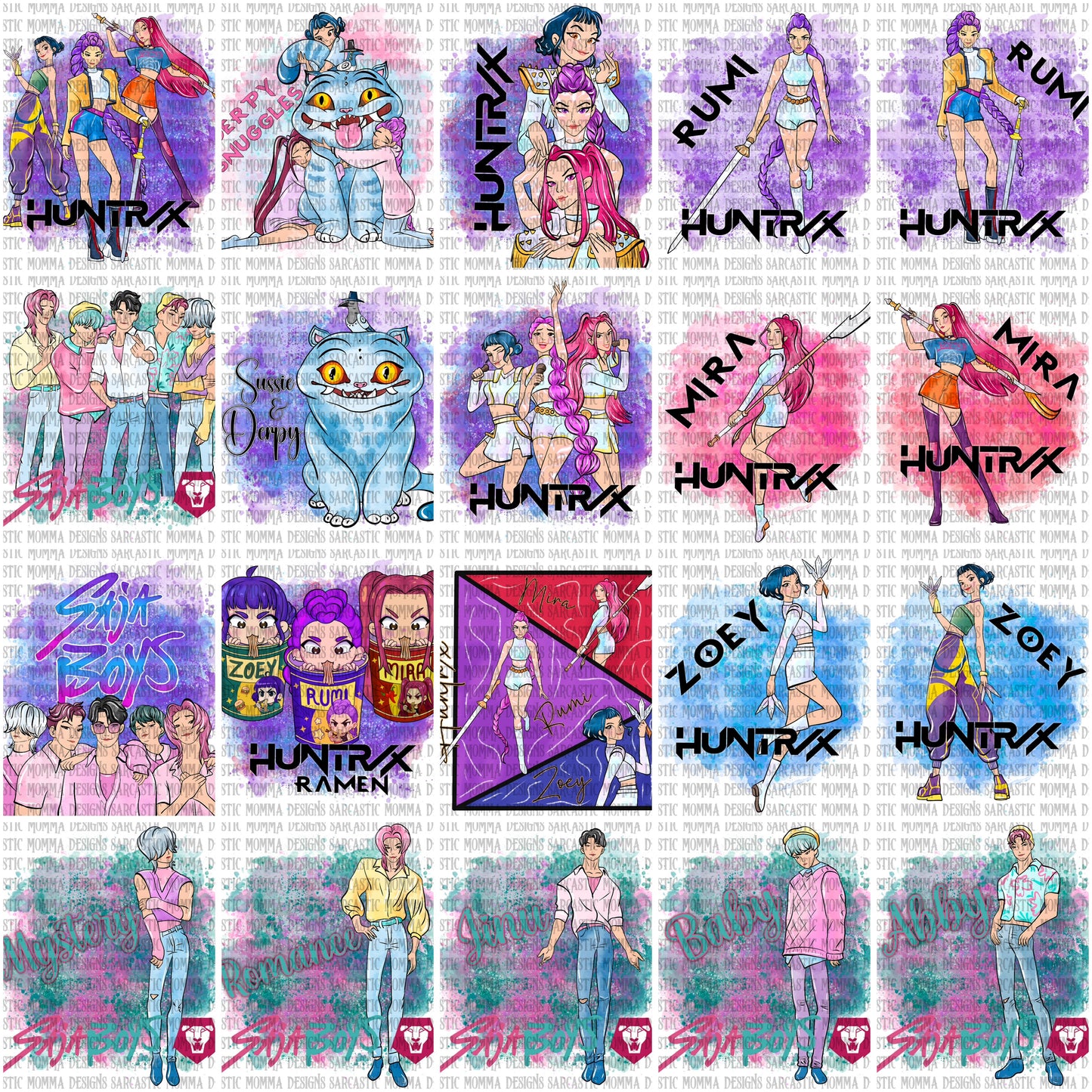 KPDH Bundle 2- 20 PNG Files