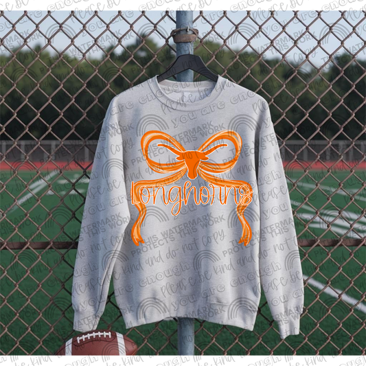 Texas Longhorns Bow PNG File