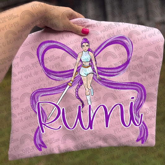 KPDH Rumi What It Sounds Like Bow PNG File