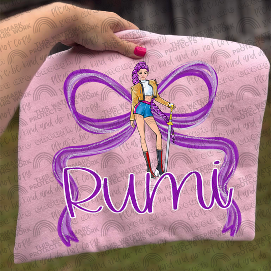 KPDH Rumi How It’s Done Bow PNG File