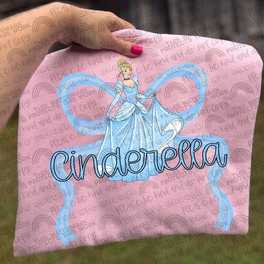 Cinderella Bow PNG File