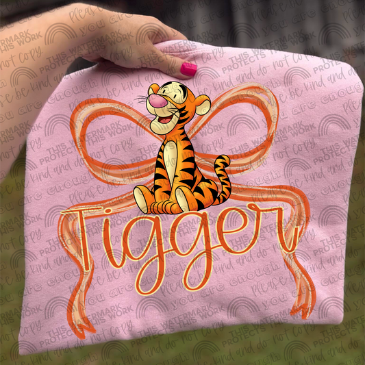 Tigger Bow PNG File