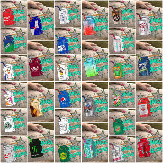 Running On Mom Juice & Jesus Bundle- 30 PNG Files