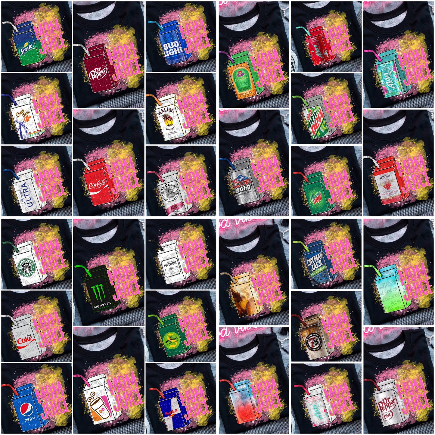 Mom Juice Bundle- 30 PNG Files