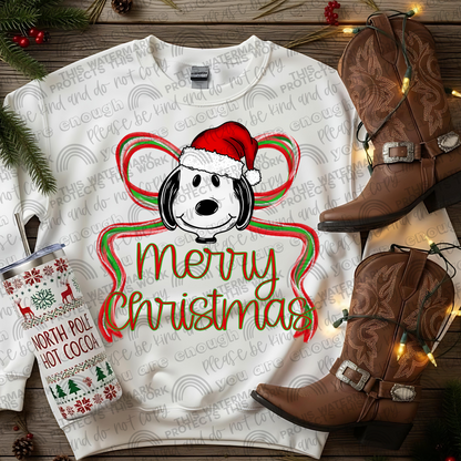 Merry Christmas Preppy Bows Bundle- 25 PNG Files