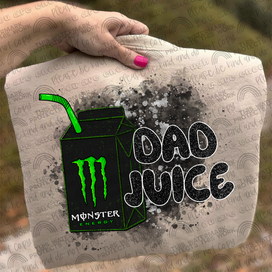 Monster Dad Juice PNG File