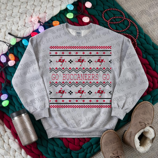 Buccaneers Ugly Christmas Sweater PNG File
