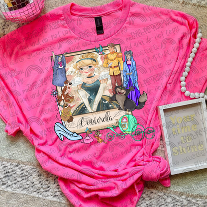 Princess Photo Collage Bundle- 12 PNG Files