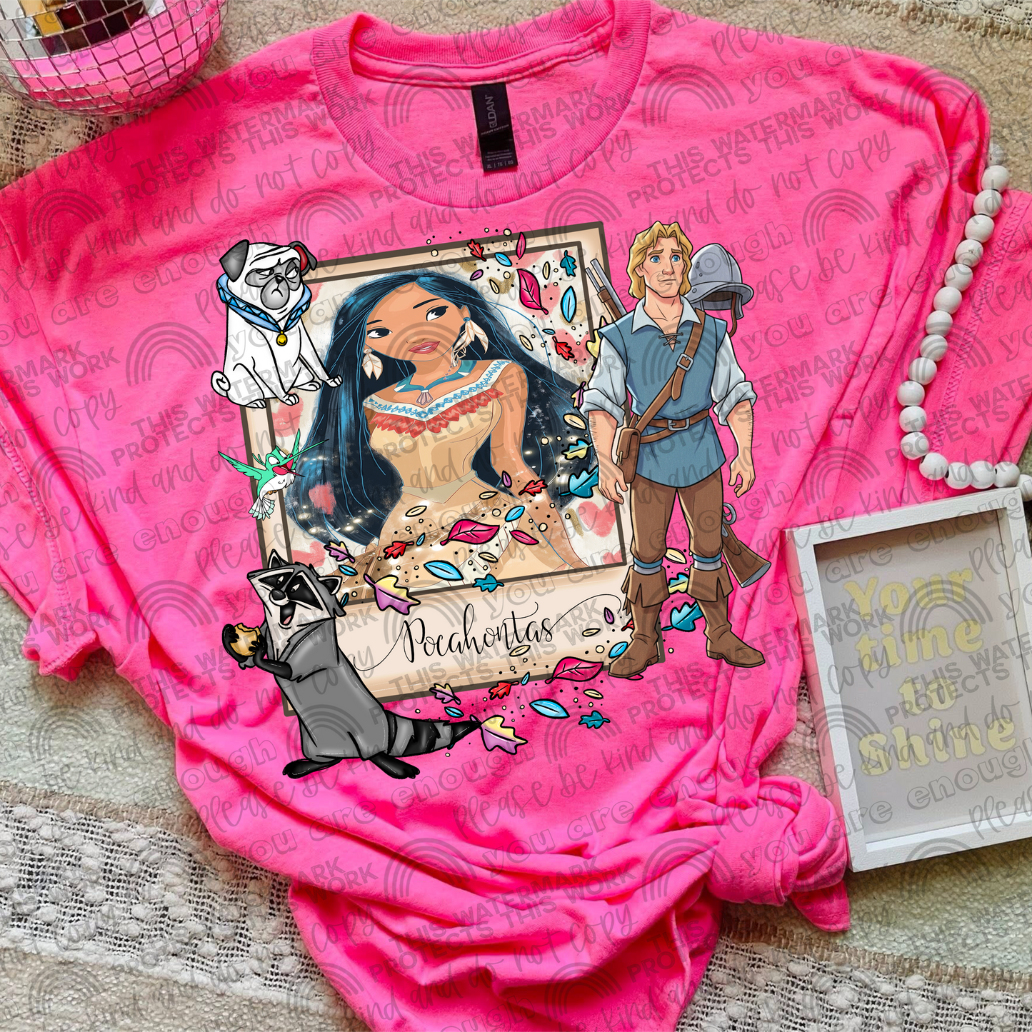 Princess Photo Collage Bundle- 12 PNG Files