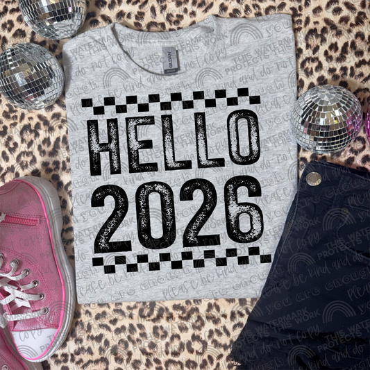 Hello 2026 PNG File